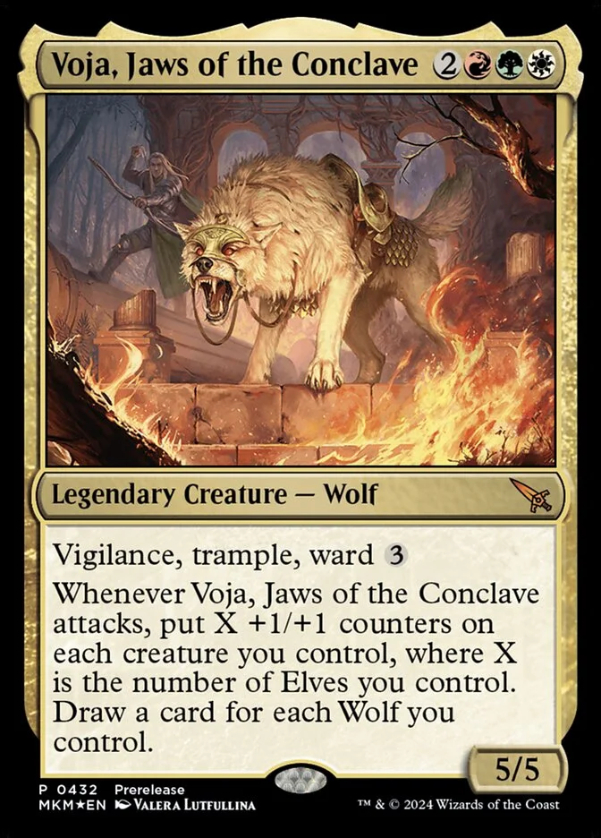Voja, Jaws of the Conclave (Murders at Karlov Manor) - Magic: The Gathering in TCG Land
