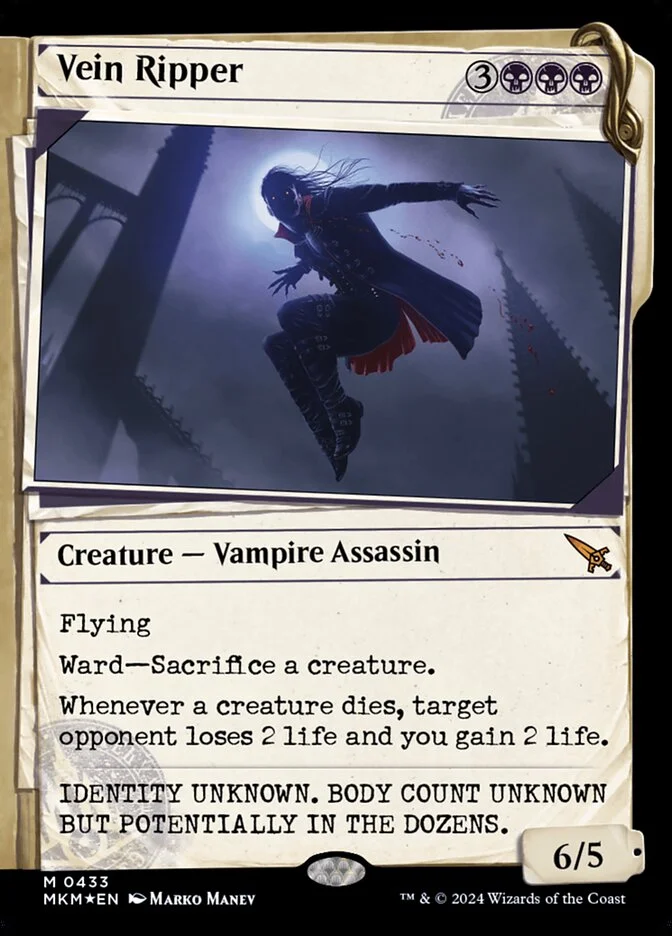 Vein Ripper (Murders at Karlov Manor) - Magic: The Gathering in TCG Land