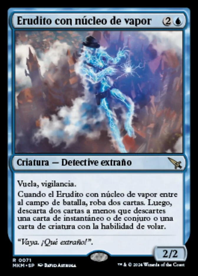 Erudito con núcleo de vapor (Murders at Karlov Manor) - Magic: The Gathering in TCG Land