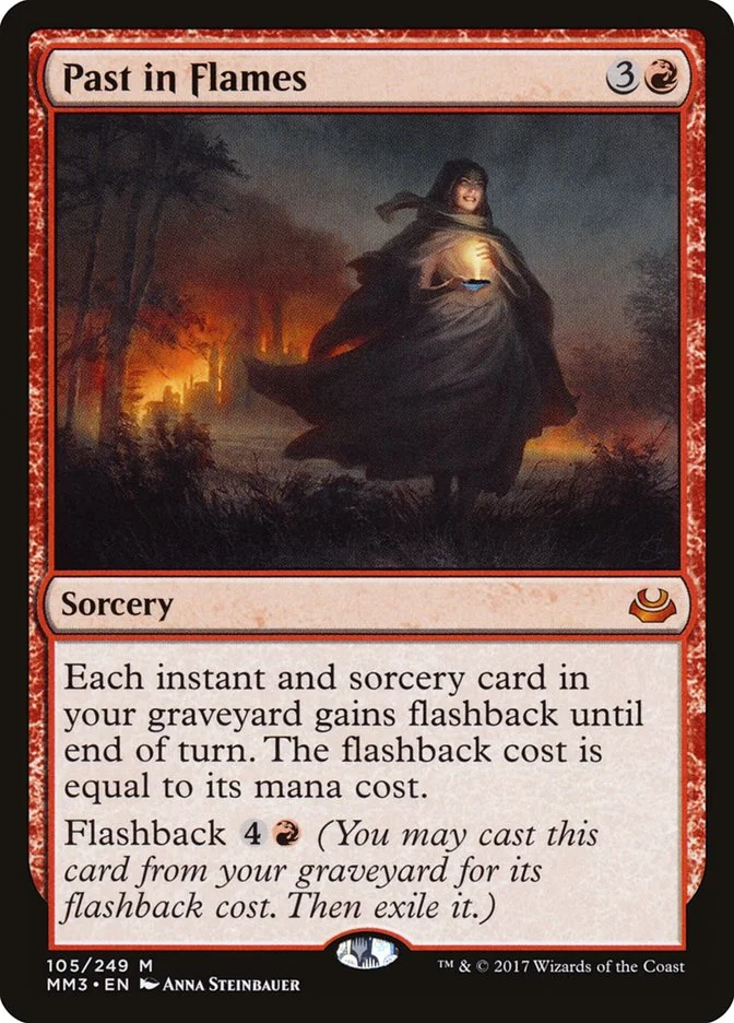 Past in Flames (Modern Masters 2017) - Magic: The Gathering in TCG Land
