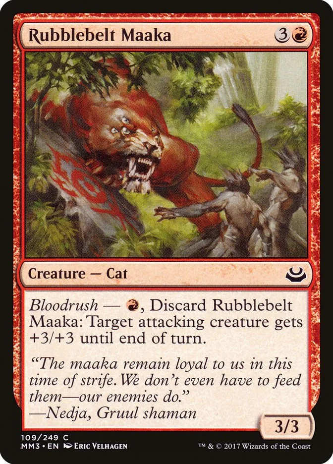 Rubblebelt Maaka (Modern Masters 2017) - Magic: The Gathering in TCG Land
