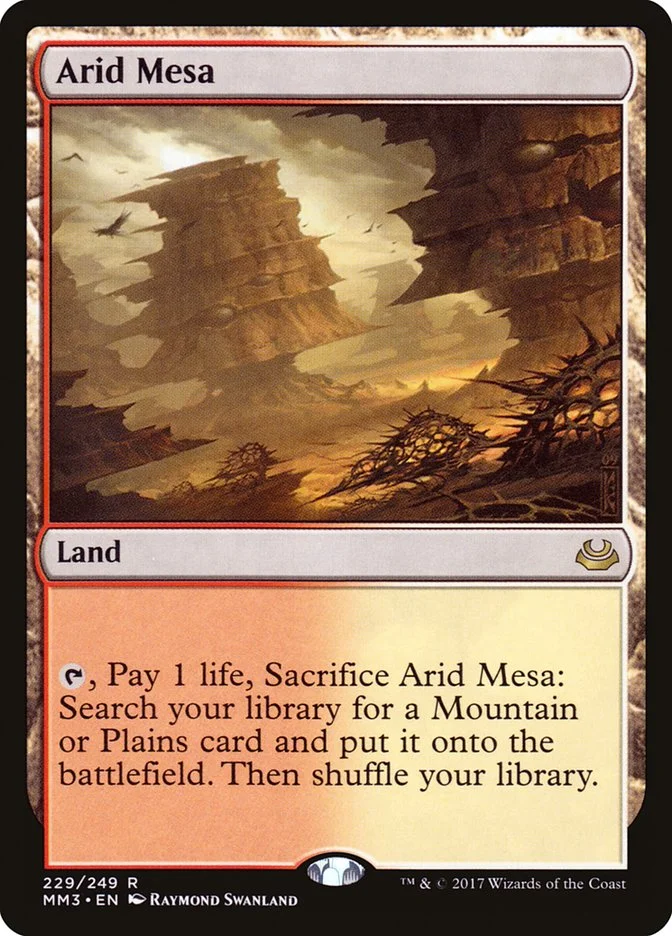 Arid Mesa (Modern Masters 2017) - Magic: The Gathering in TCG Land