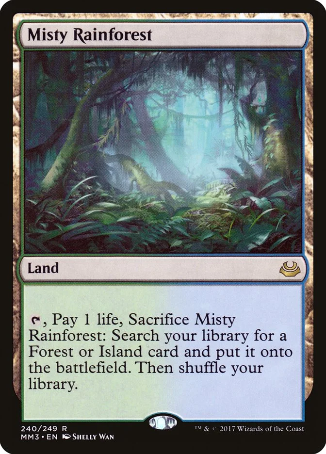 Misty Rainforest (Modern Masters 2017) - Magic: The Gathering in TCG Land