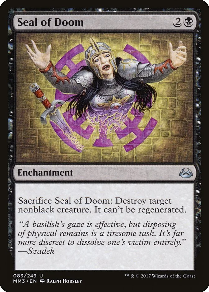Seal of Doom (Modern Masters 2017) - Magic: The Gathering in TCG Land