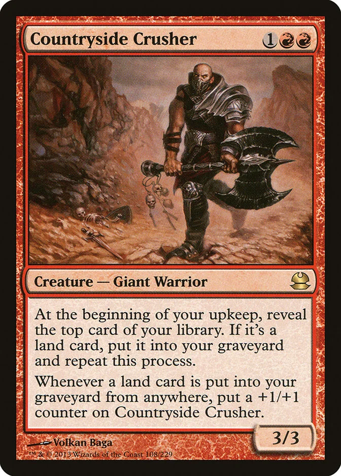 Countryside Crusher (Modern Masters) - Magic: The Gathering in TCG Land
