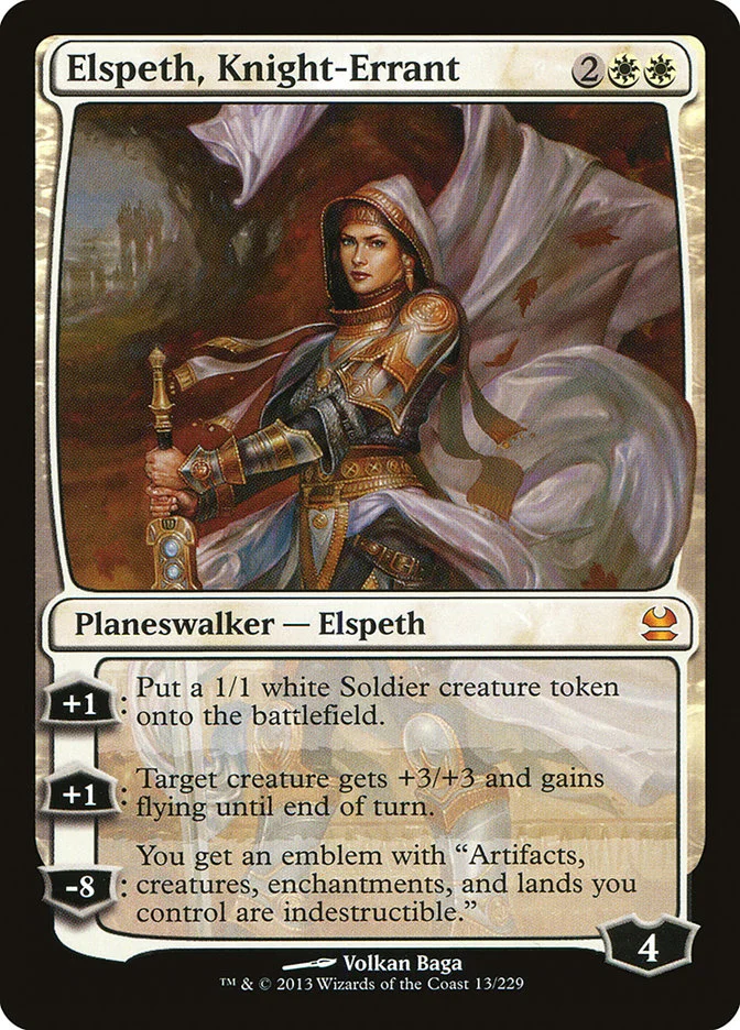 Elspeth, Knight-Errant (Modern Masters) - Magic: The Gathering in TCG Land