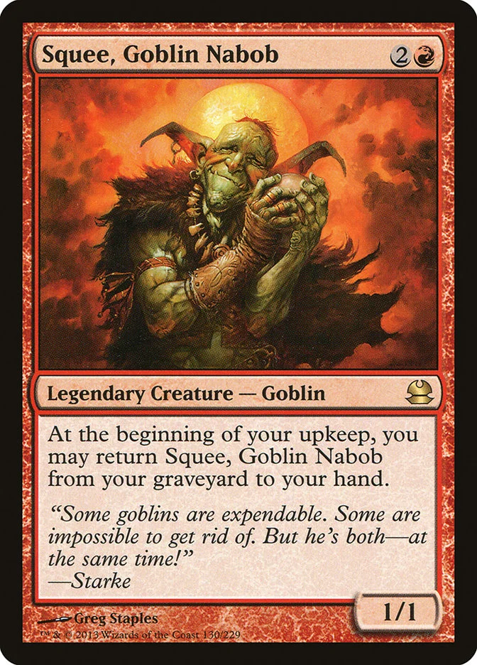 Squee, Goblin Nabob (Modern Masters) - Magic: The Gathering in TCG Land