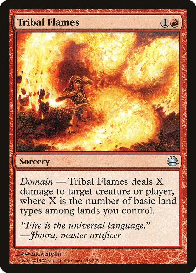 Tribal Flames (Modern Masters) - Magic: The Gathering in TCG Land