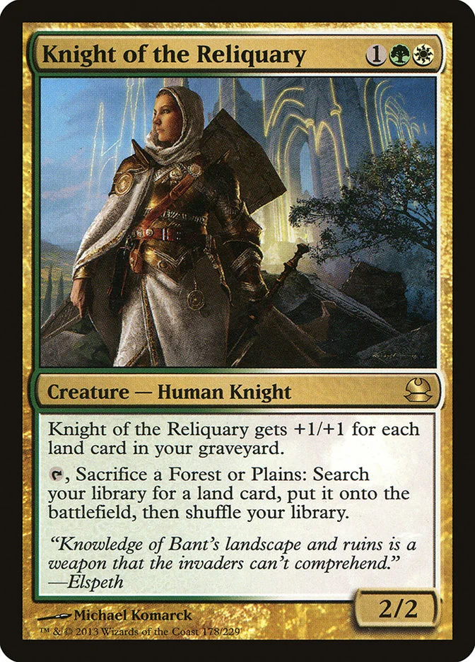 Knight of the Reliquary (Modern Masters) - Magic: The Gathering in TCG Land México