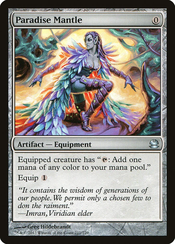 Paradise Mantle (Modern Masters) - Magic: The Gathering in TCG Land