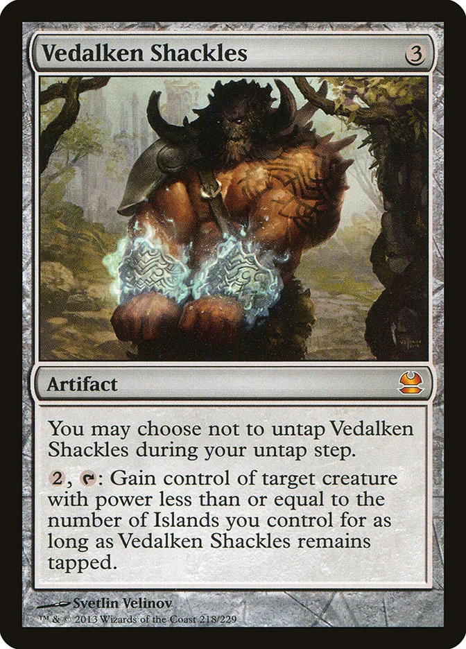 Vedalken Shackles (Modern Masters) - Magic: The Gathering in TCG Land