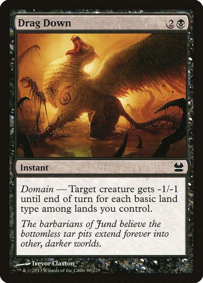 Drag Down (Modern Masters) - Magic: The Gathering in TCG Land