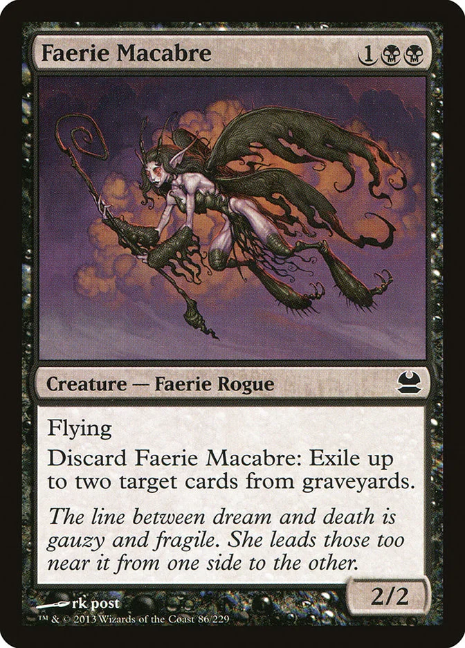 Faerie Macabre (Modern Masters) - Magic: The Gathering in TCG Land
