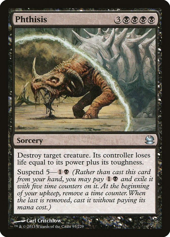 Phthisis (Modern Masters) - Magic: The Gathering in TCG Land