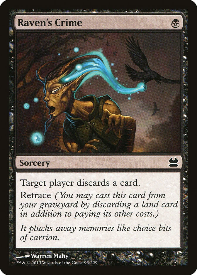 Raven's Crime (Modern Masters) - Magic: The Gathering in TCG Land