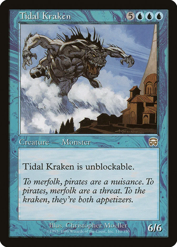 Tidal Kraken (Mercadian Masques) - Magic: The Gathering in TCG Land