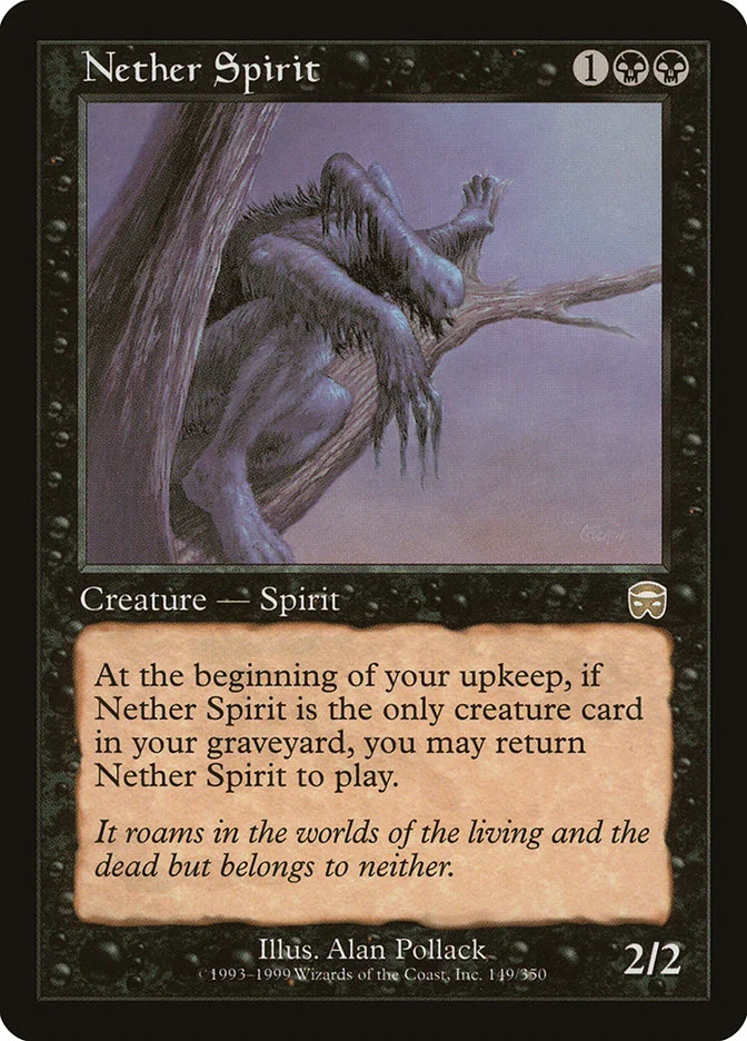 Nether Spirit (Mercadian Masques) - Magic: The Gathering in TCG Land