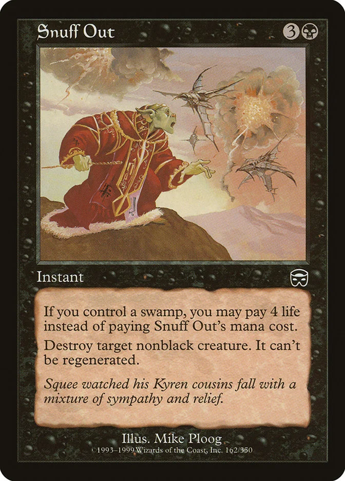 Snuff Out (Mercadian Masques) - Magic: The Gathering in TCG Land