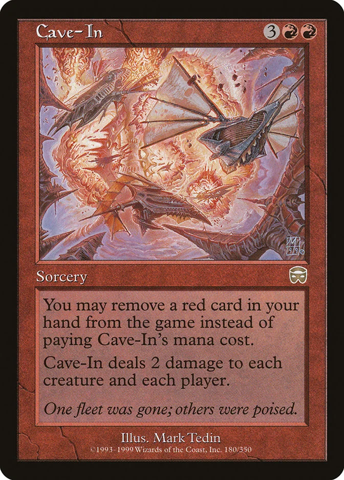 Cave-In (Mercadian Masques) - Magic: The Gathering in TCG Land