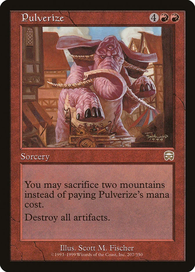 Pulverize (Mercadian Masques) - Magic: The Gathering in TCG Land