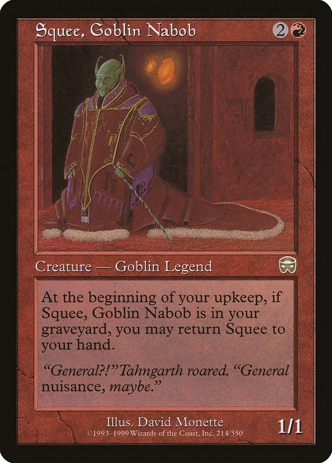 Squee, Goblin Nabob (Mercadian Masques) - Magic: The Gathering in TCG Land