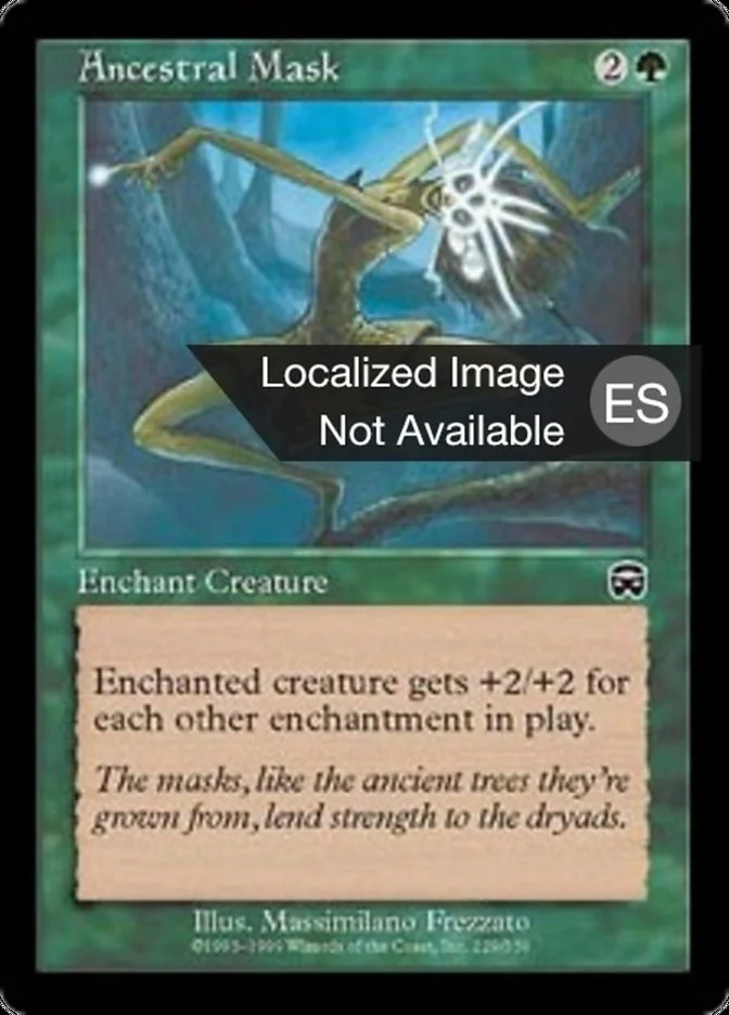 Máscara ancestral (Mercadian Masques) - Magic: The Gathering in TCG Land