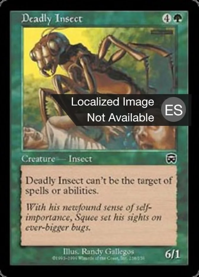 Insecto letal (Mercadian Masques) - Magic: The Gathering in TCG Land