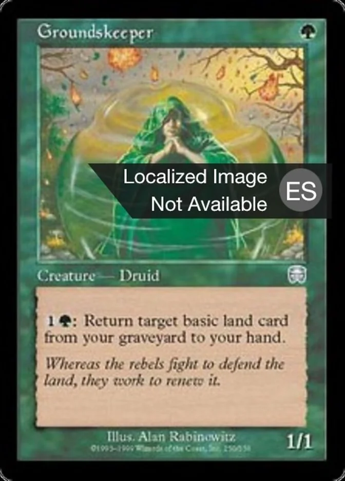 Cuidador de cementerio (Mercadian Masques) - Magic: The Gathering in TCG Land