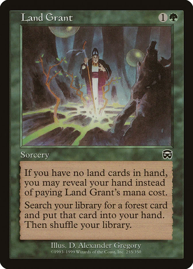Land Grant (Mercadian Masques) - Magic: The Gathering in TCG Land
