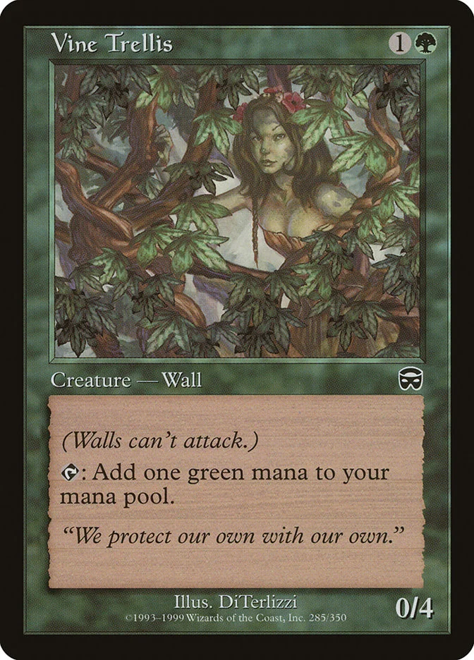 Vine Trellis (Mercadian Masques) - Magic: The Gathering in TCG Land