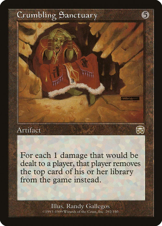 Crumbling Sanctuary (Mercadian Masques) - Magic: The Gathering in TCG Land