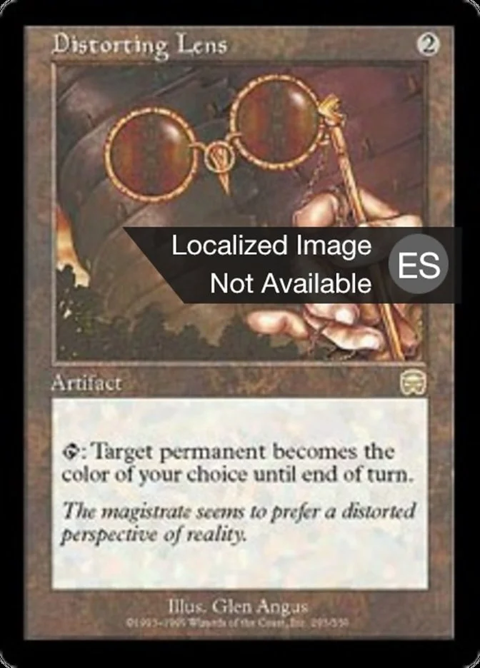 Lentes de distorsión (Mercadian Masques) - Magic: The Gathering in TCG Land