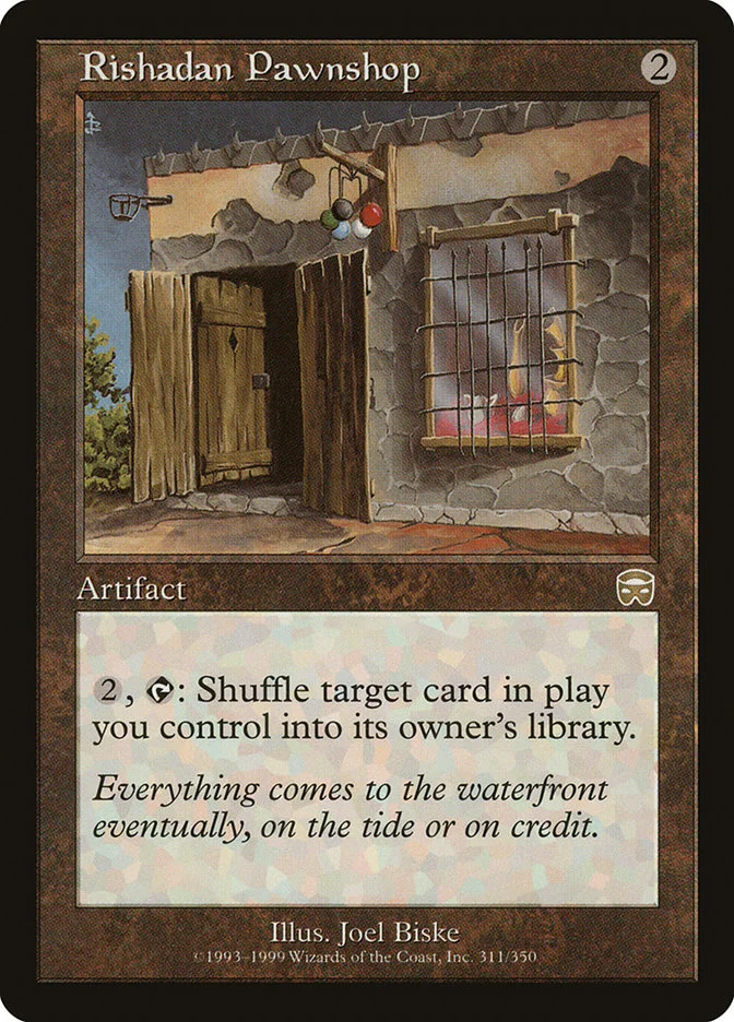 Rishadan Pawnshop (Mercadian Masques) - Magic: The Gathering in TCG Land