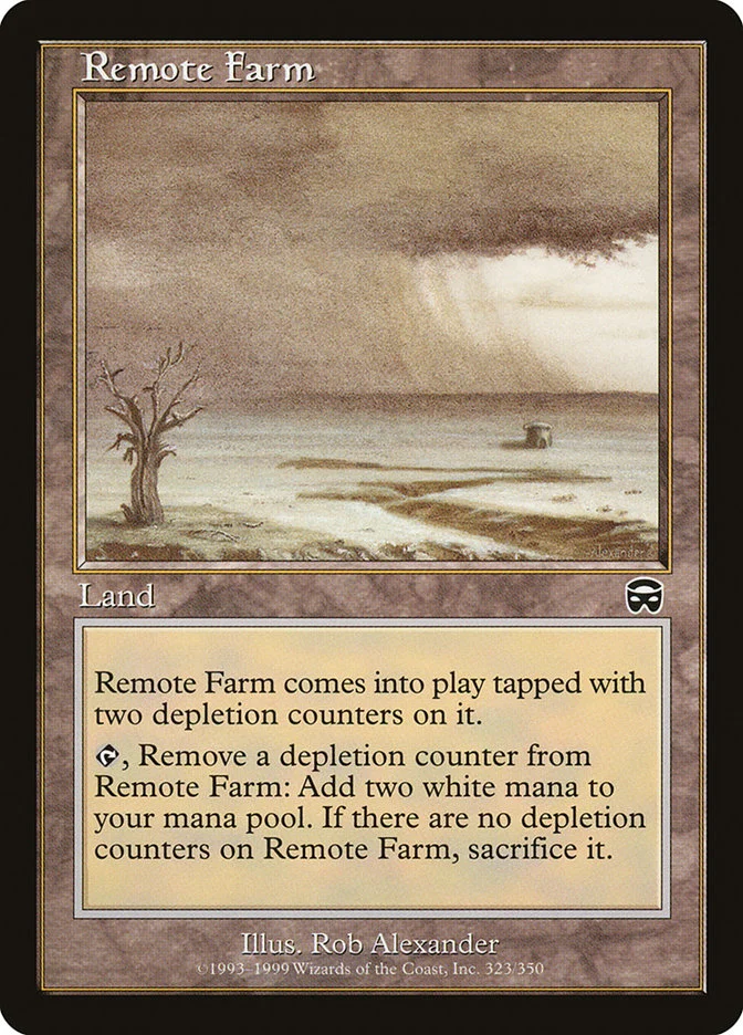 Remote Farm (Mercadian Masques) - Magic: The Gathering in TCG Land