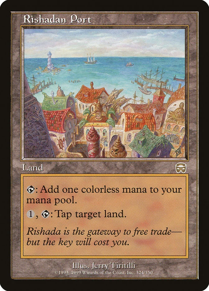 Rishadan Port (Mercadian Masques) - Magic: The Gathering in TCG Land