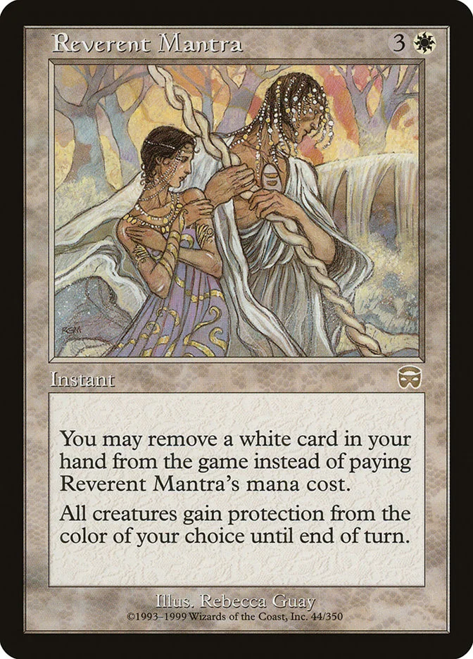 Reverent Mantra (Mercadian Masques) - Magic: The Gathering in TCG Land