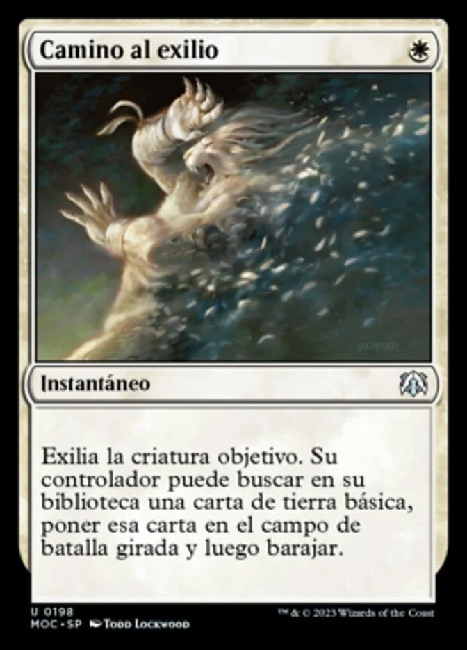 Camino al exilio (March of the Machine Commander) - Magic: The Gathering in TCG Land