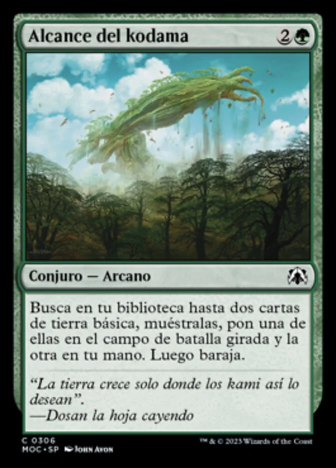 Alcance del kodama (March of the Machine Commander) - Magic: The Gathering in TCG Land