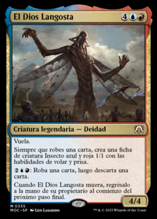 El Dios Langosta (March of the Machine Commander) - Magic: The Gathering in TCG Land