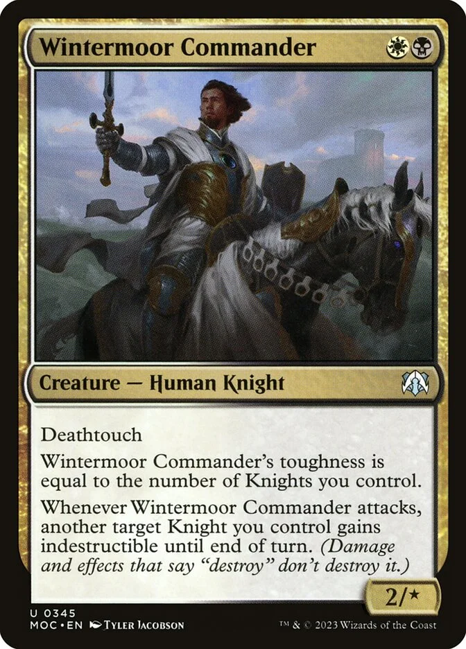 Wintermoor Commander (March of the Machine Commander) - Magic: The Gathering in TCG Land México