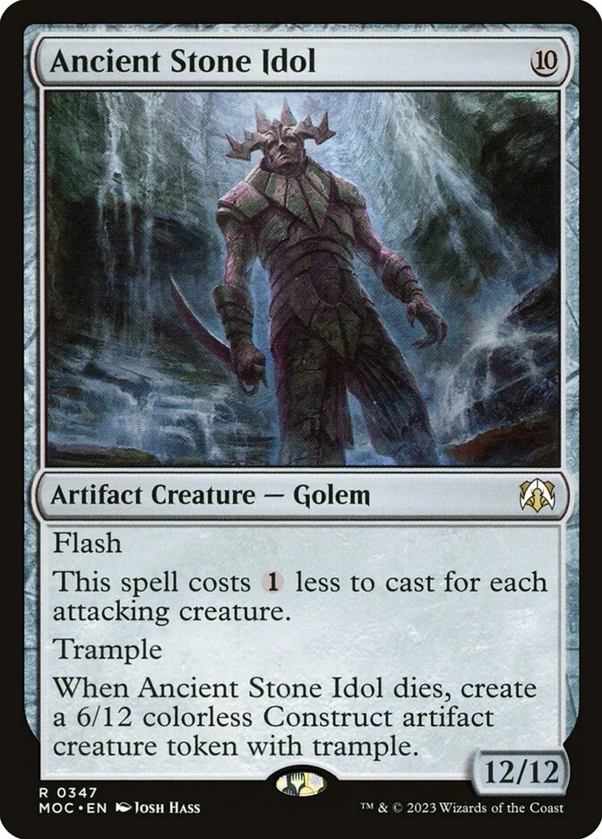 Ancient Stone Idol (March of the Machine Commander) - Magic: The Gathering in TCG Land