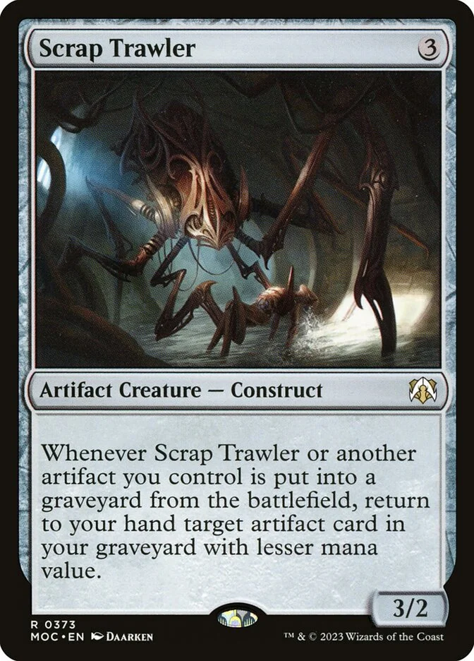 Scrap Trawler (March of the Machine Commander) - Magic: The Gathering in TCG Land