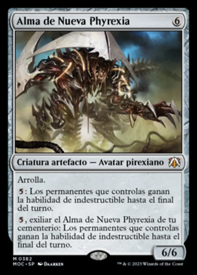 Alma de Nueva Phyrexia (March of the Machine Commander) - Magic: The Gathering in TCG Land