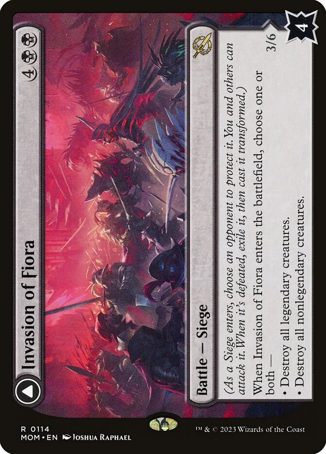 Invasion of Fiora (March of the Machine) - Magic: The Gathering in TCG Land