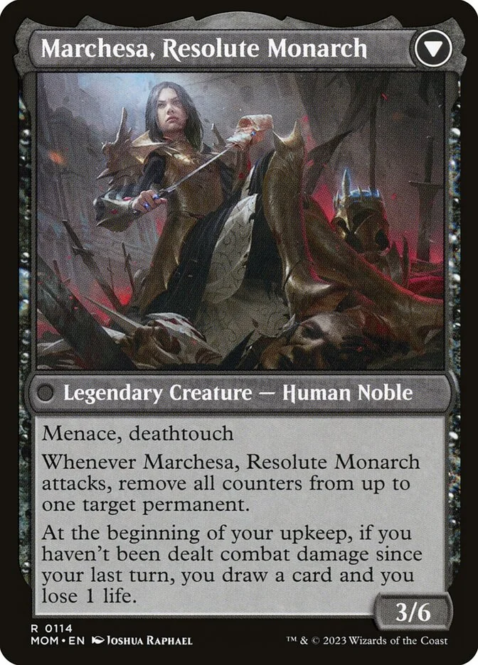 Marchesa, Resolute Monarch (March of the Machine) - Magic: The Gathering in TCG Land