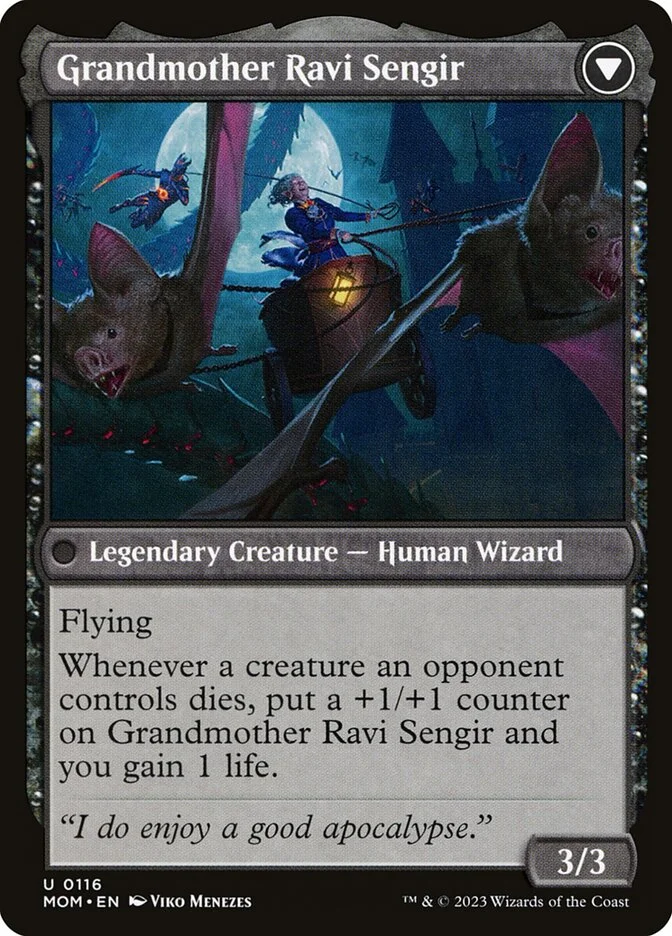 Grandmother Ravi Sengir (March of the Machine) - Magic: The Gathering in TCG Land