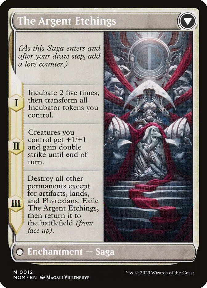 The Argent Etchings (March of the Machine) - Magic: The Gathering in TCG Land México