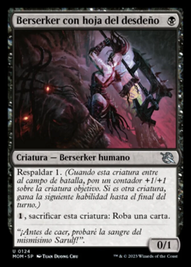 Berserker con hoja del desdeño (March of the Machine) - Magic: The Gathering in TCG Land
