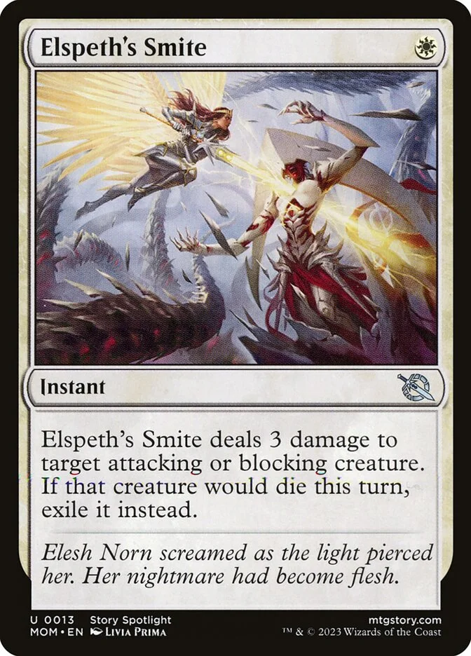 Elspeth's Smite (March of the Machine) - Magic: The Gathering in TCG Land