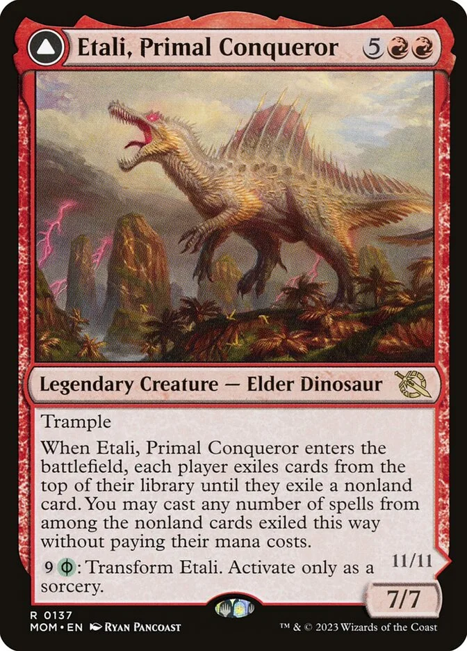 Etali, Primal Conqueror (March of the Machine) - Magic: The Gathering in TCG Land